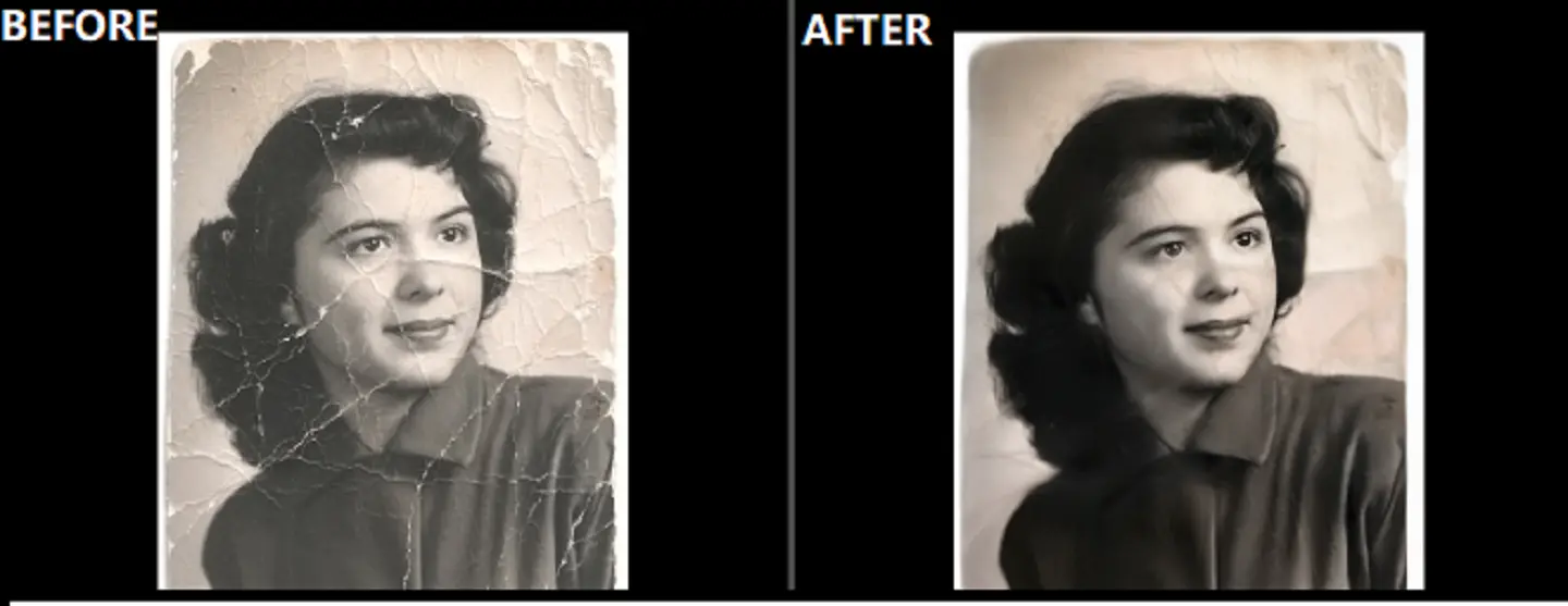 Before and After photo result using Pixbim Object Remover AI.