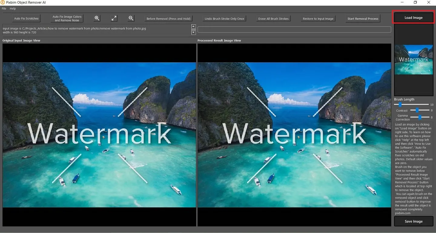 free watermark remover online