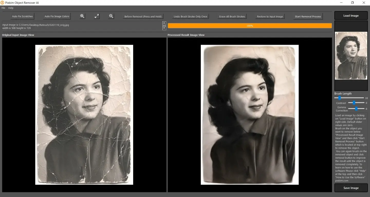 restore old photos