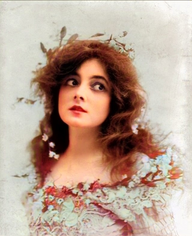 online colorized photo of actress marie doro