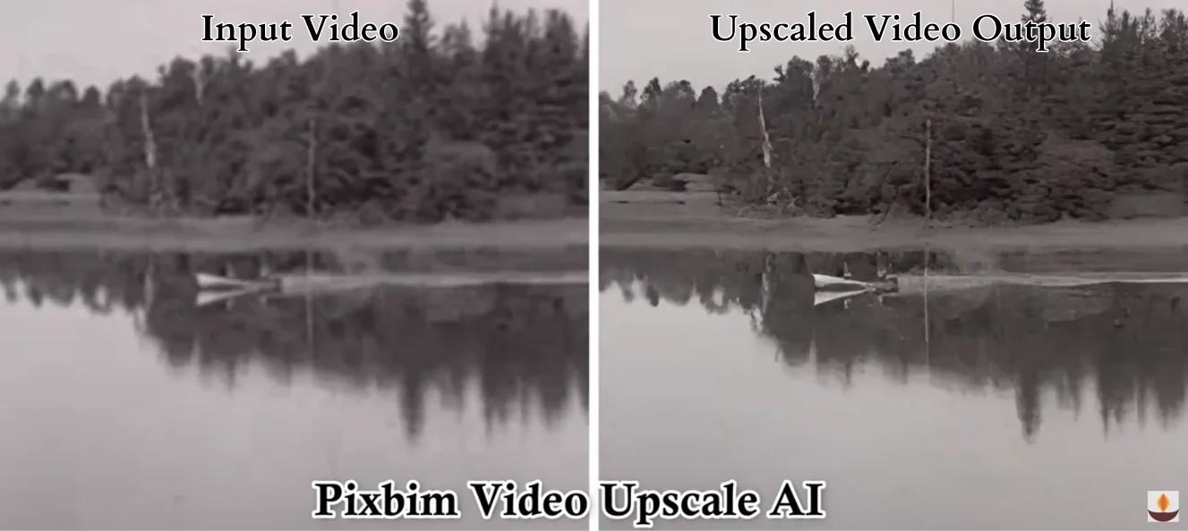Upscale videos using Pixbim Video Upscale AI
